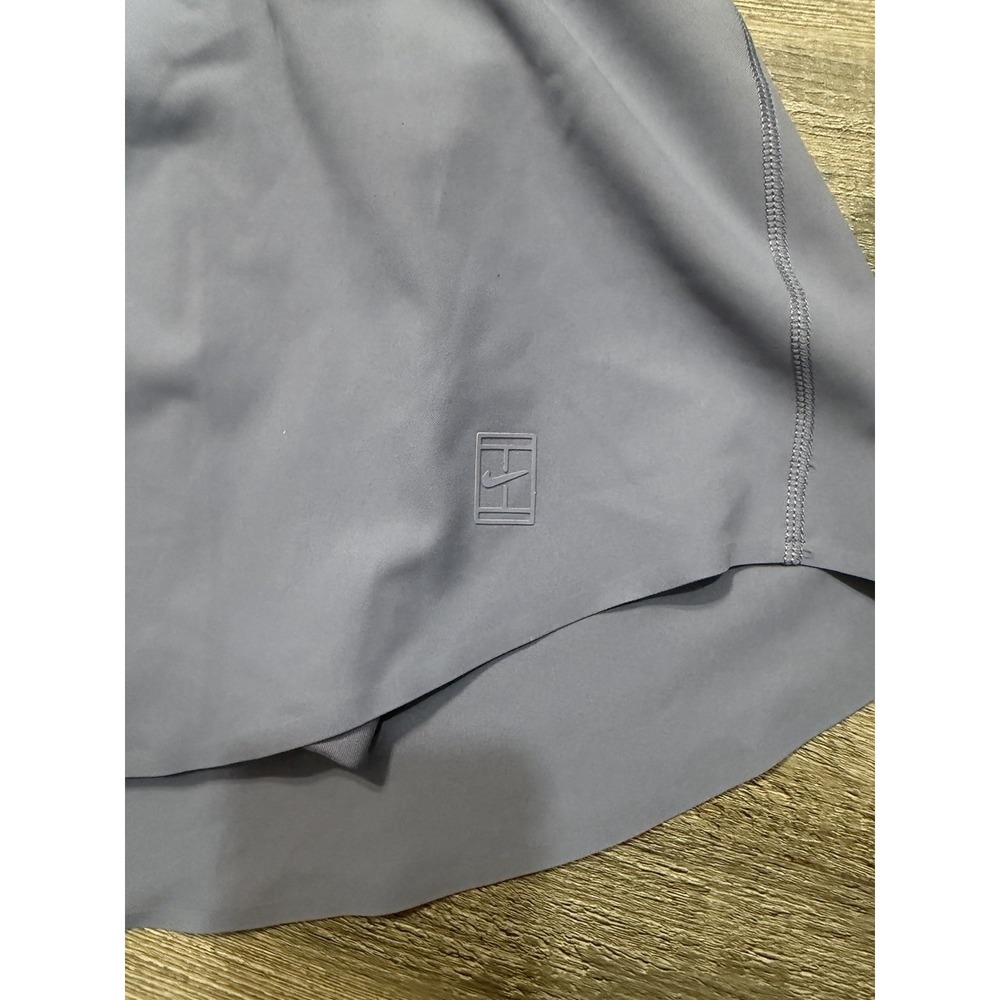 Nike Court Ace Advantage Women's Dri-FIT Tennis Shorts Indigo FZ6723-499 - Picture 7 of 12